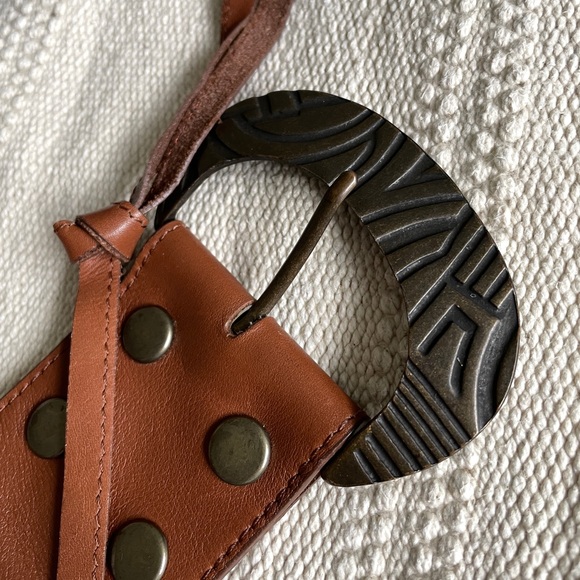 EUC Leather Belt - Picture 3 of 4